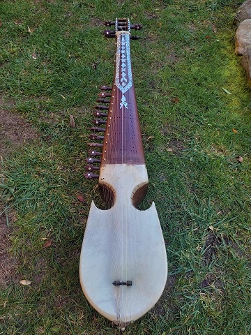 old vintage afghani rabab rubab from afghanistan for sale sitar