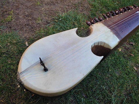 old vintage afghani rabab rubab from afghanistan for sale sitar