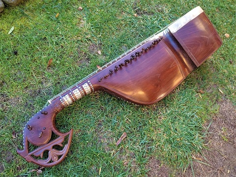 old vintage afghani rabab rubab from afghanistan for sale sitar