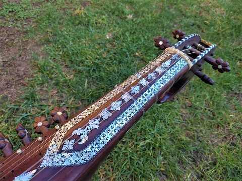 old vintage afghani rabab rubab from afghanistan for sale sitar