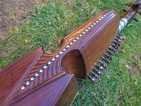 old vintage afghani rabab rubab from afghanistan for sale sitar