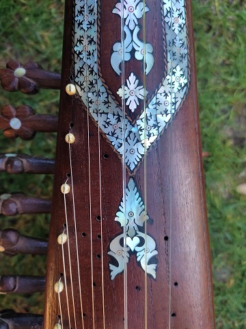old vintage afghani rabab rubab from afghanistan for sale sitar