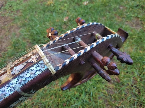 old vintage afghani rabab rubab from afghanistan for sale sitar